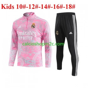 Real Madrid Dragon Bambino Tute Felpe da Allenamento Rosa 2023/2024